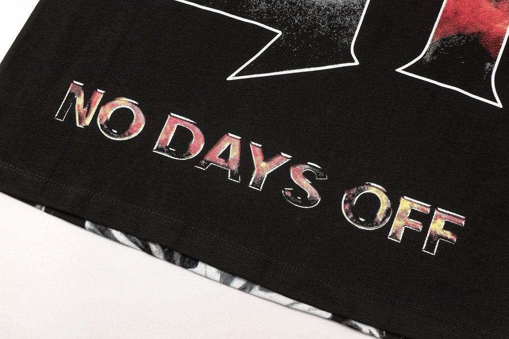 Life Hustlere No Days Off Graphic T-Shirt