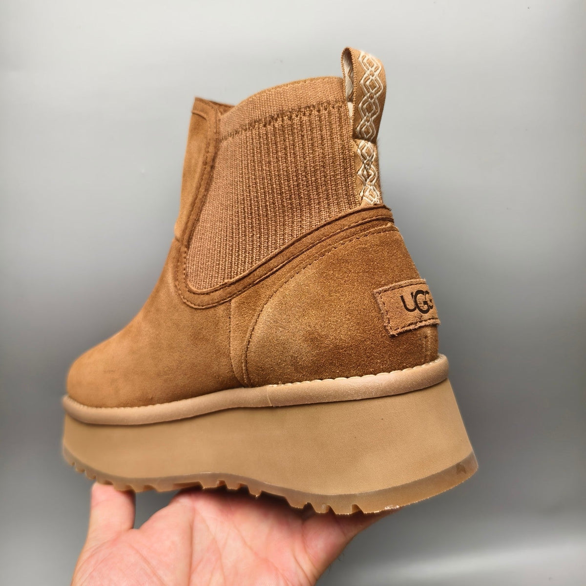 Chestnut 5cm Chunky Platform Fashion Sneakers — New Arrival | In Stock