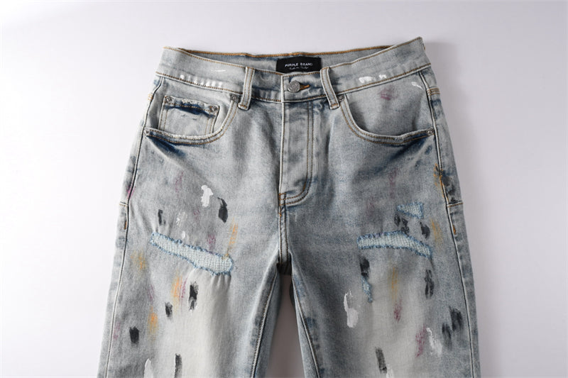 PURPLE  Fashion Jeans 5101