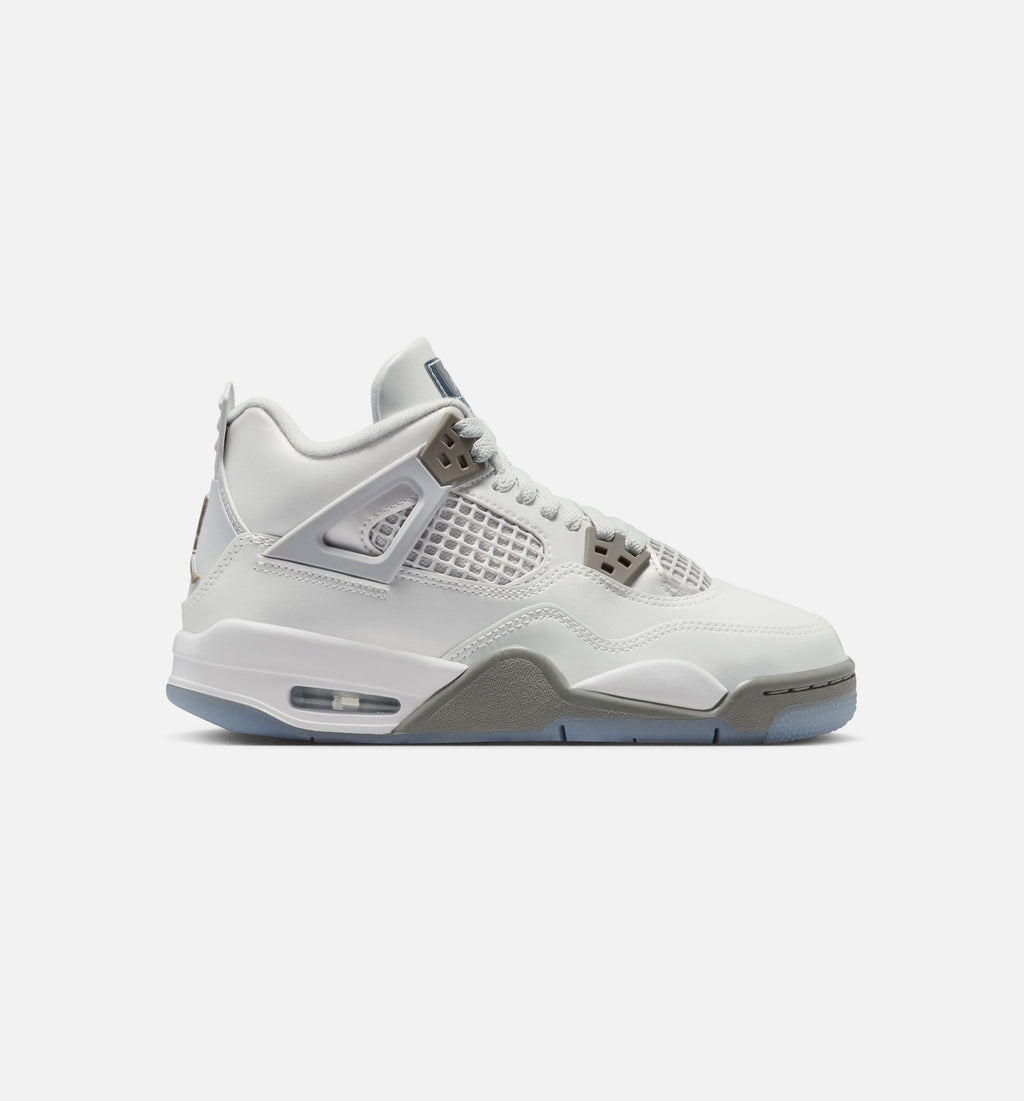 Air Jordan 4 Retro “Blue Chill” Grade School Lifestyle Shoes (GS)