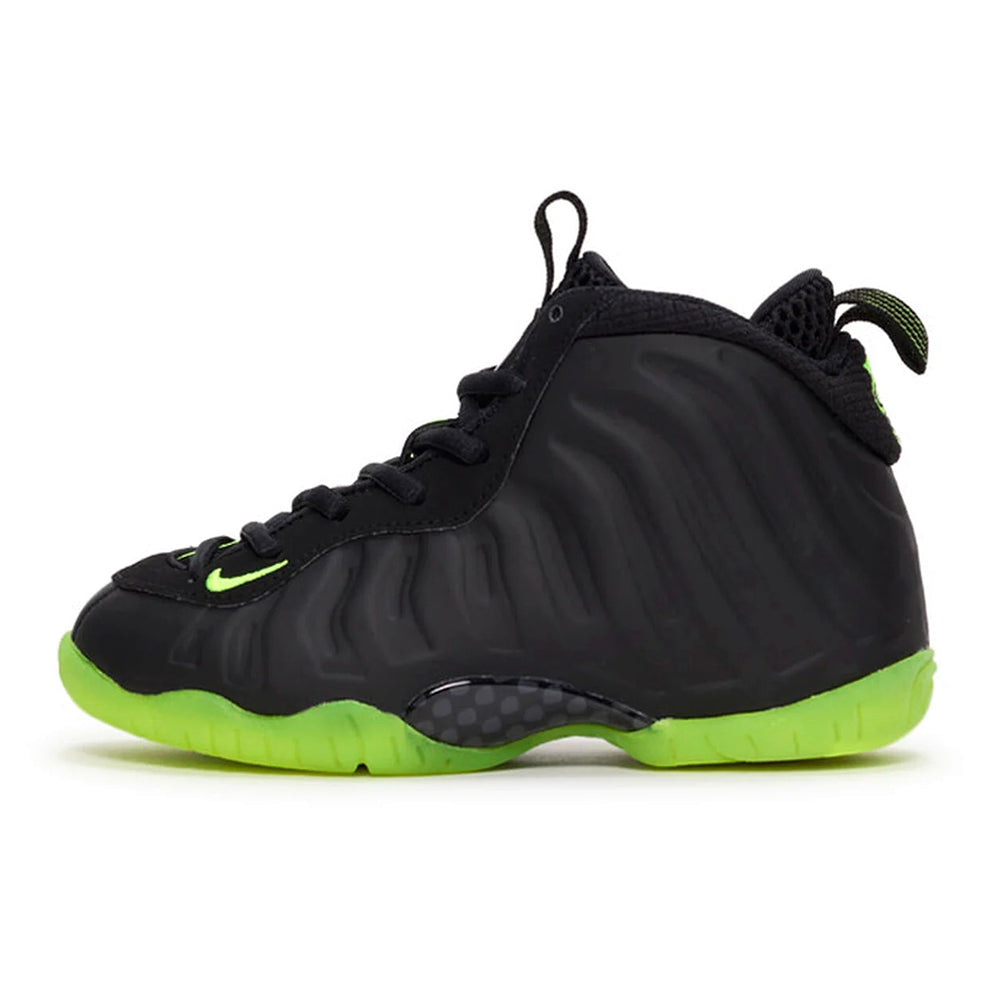 Little Kid's Nike Little Posite One Black/Volt (HF0978 001)