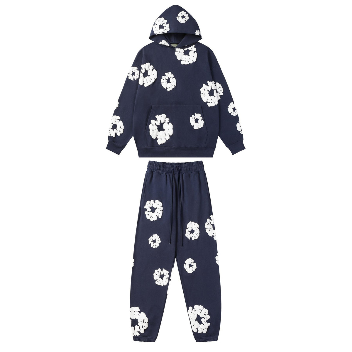 DENIM TEARS Floral Graphic Hoodie & Sweatpants Set