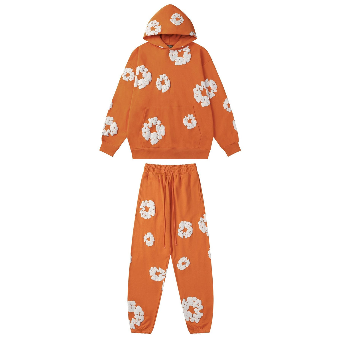 DENIM TEARS Floral Graphic Hoodie & Sweatpants Set