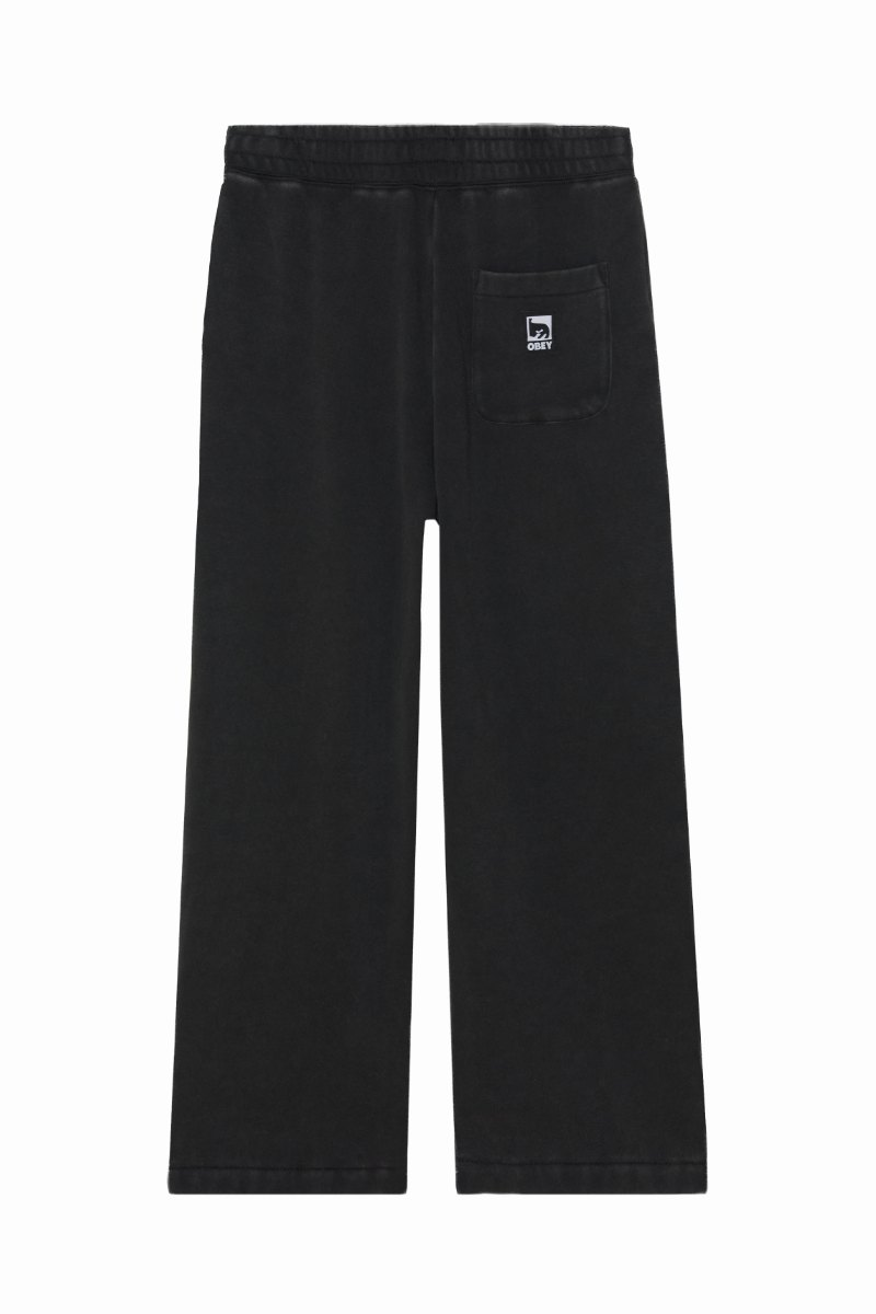 OBEY POST SWEATPANT Dusty Black Limo
