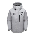 The North Face Himalayan Down Parka – Grey & White | 700-Fill | Expedition-Grade