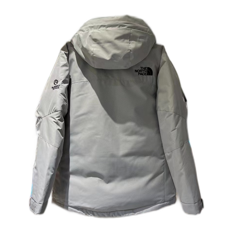The North Face Himalayan Down Parka – Grey & White | 700-Fill | Expedition-Grade