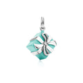 TIFFANY BLUE BOX CHARM NECKLACE
