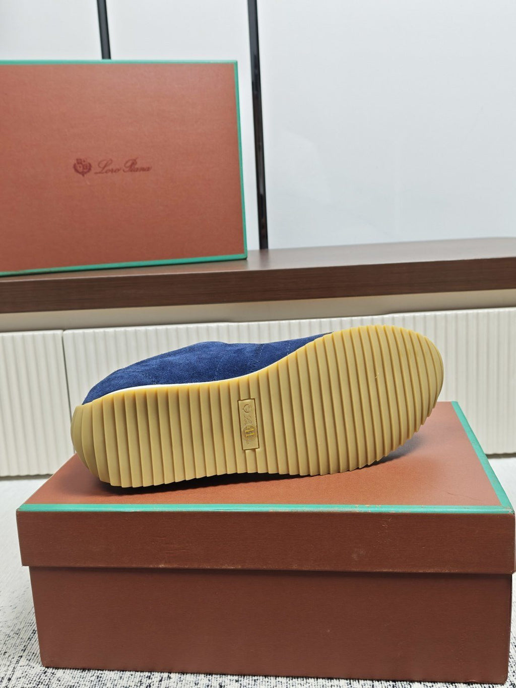Navy Blue Low-Top Casual Sneakers
