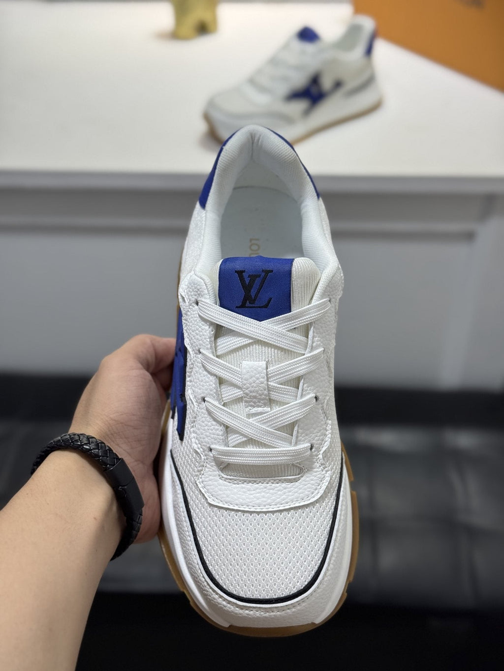Louis Vuitton Low-Top Logo Sneakers
