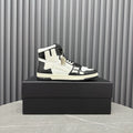 Amiri Two-Tone High-Top Sneakers