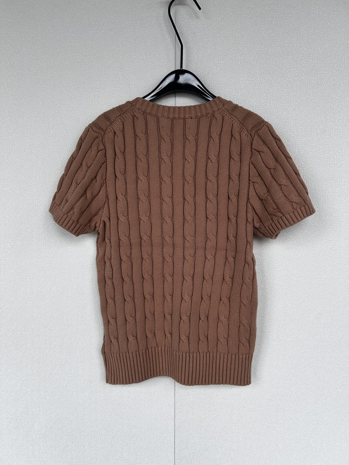 Ralph Lauren Women's Short-Sleeve Cable-Knit Sweater