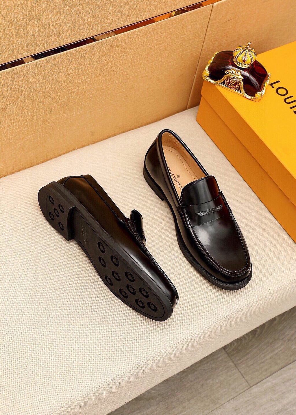 Louis Vuitton Penny Loafers